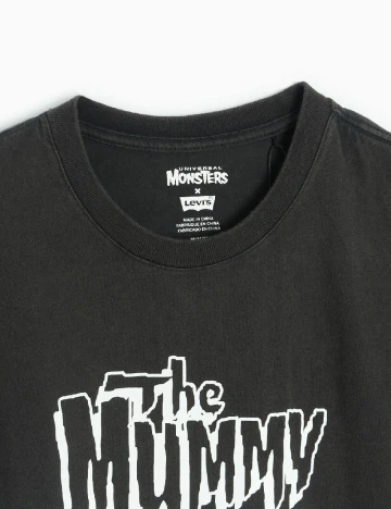 Tricou Levi S, gri inchis
