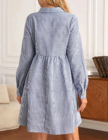 Rochie scurta SHEIN Maternity, albastru
