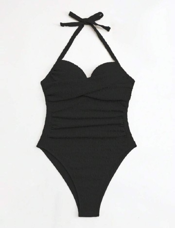 Costum de baie SHEIN, negru