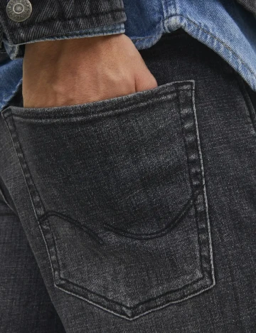 Blugi Jack&Jones, gri inchis