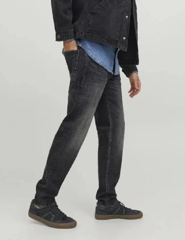 Blugi Jack&Jones, gri inchis