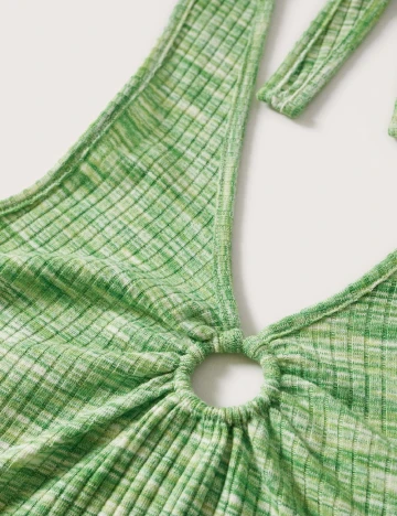Rochie scurta Mango, verde Verde