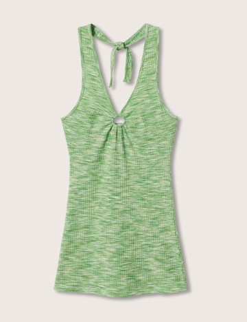 Rochie scurta Mango, verde