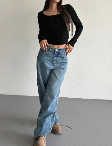 Top Dazy, negru