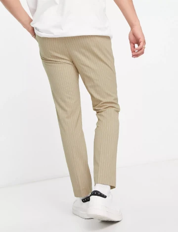 Pantaloni ASOS, bej Crem