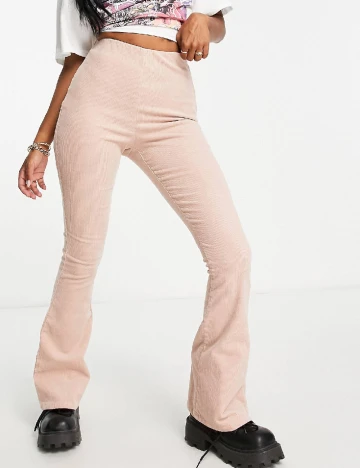 Pantaloni ASOS, roz pal