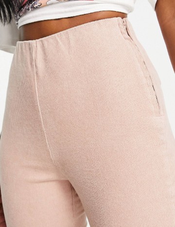 Pantaloni ASOS, roz pal
