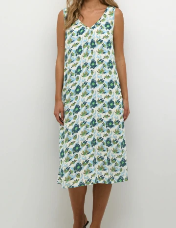 Rochie medie Kaffe, verde