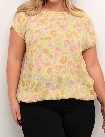 Bluza Kaffe Curve, galben