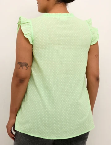 Bluza Kaffe Curve, verde Verde
