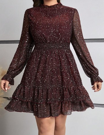 Rochie scurta SHEIN CURVE, visiniu