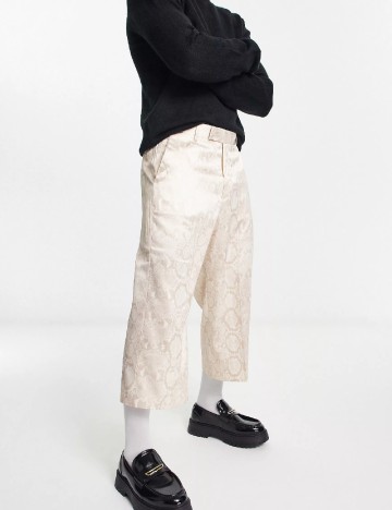 Pantaloni ASOS, crem