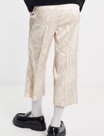 Pantaloni ASOS, crem