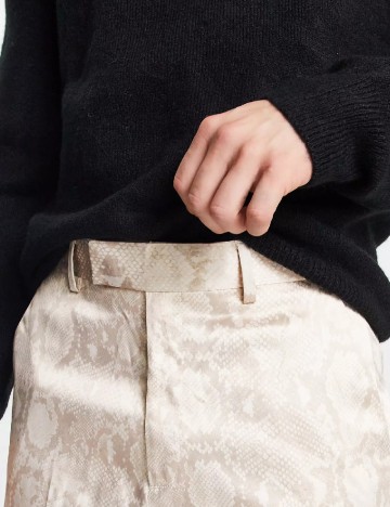 Pantaloni ASOS, crem