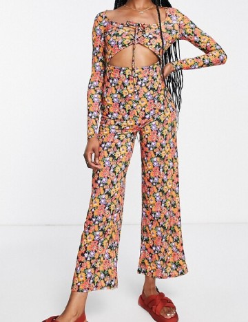 
						Salopeta ASOS, floral