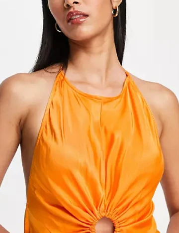Rochie lunga Top Shop, portocaliu Portocaliu
