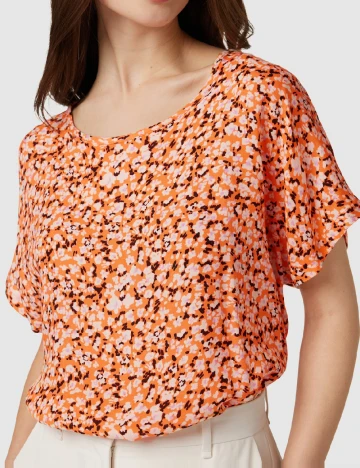 Bluza Kaffe, portocaliu
