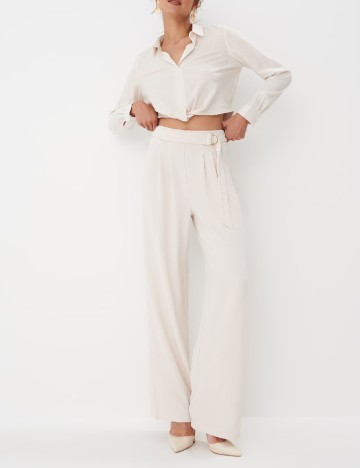 Pantaloni Mohito, crem