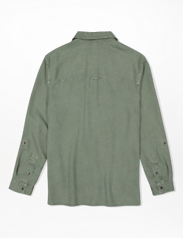 Camasa American Eagle, verde