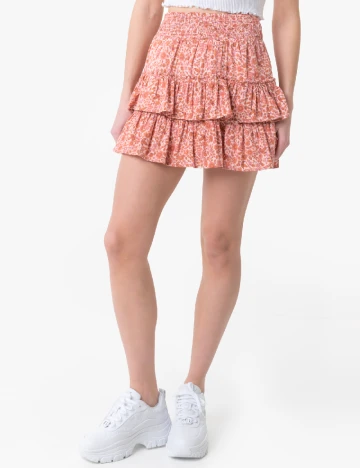 Fusta American Eagle, roz pudra Roz