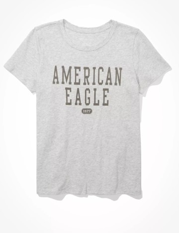 
						Tricou American Eagle, gri
