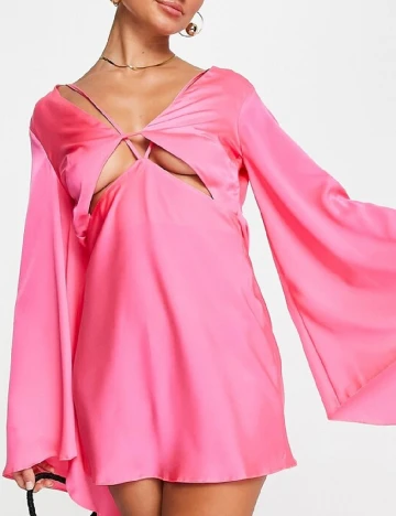 Rochie scurta ASOS, roz