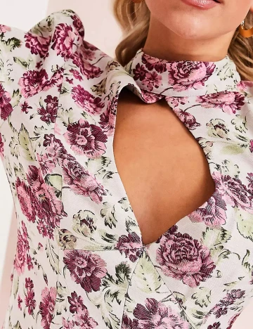 Rochie scurta ASOS, floral print Floral print