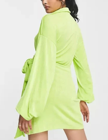 Rochie scurta ASOS, verde