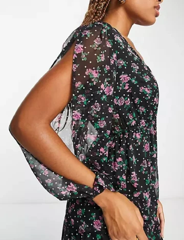 Rochie medie Miss Selfridge, negru Negru