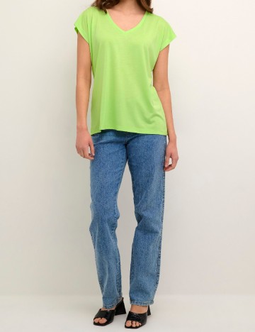 
						Tricou Kaffe, verde