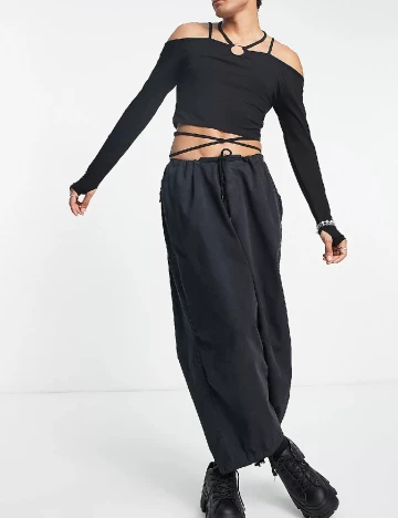 Top ASOS, negru