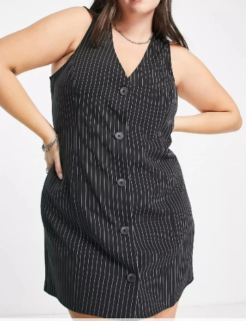 Rochie scurta ASOS Curve, negru