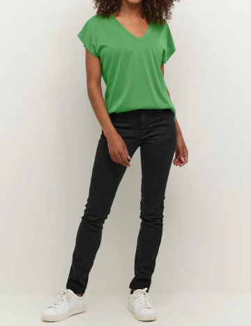 Tricou Kaffe, verde