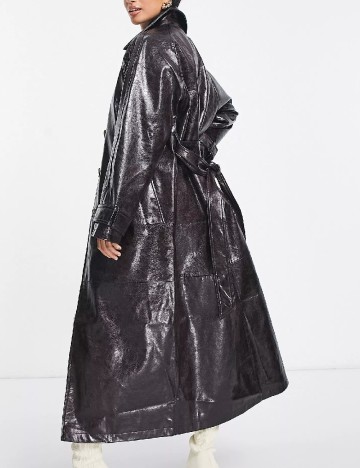 Trench ASOS, maro inchis