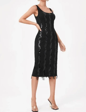 Rochie medie SHEIN, negru