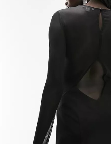 Rochie lunga Top Shop, negru