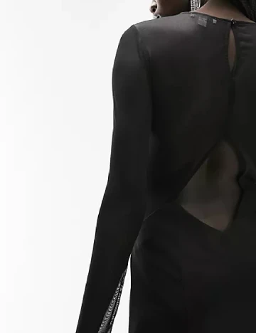 Rochie lunga Top Shop, negru