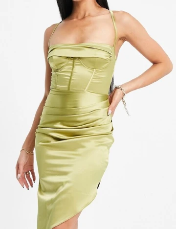 Rochie scurta ASOS, verde