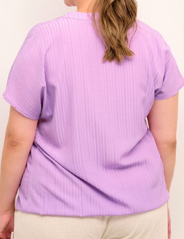 Bluza Kaffe Curve, mov