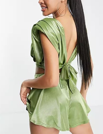 Pantaloni scurti ASOS, verde