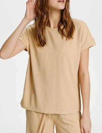 Tricou Saint Tropez, crem