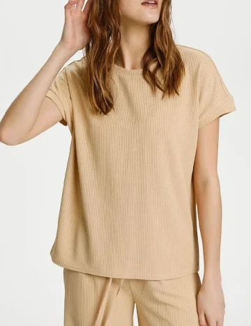 Tricou Saint Tropez, crem