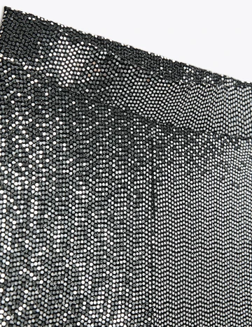 Pantaloni Zara, argintiu, M