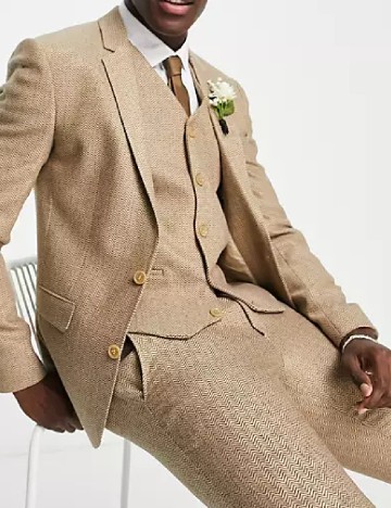 Pantaloni ASOS, maro