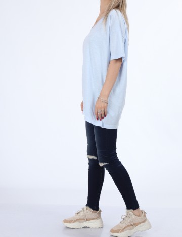 Tricou Oversize Aerie, bleu
