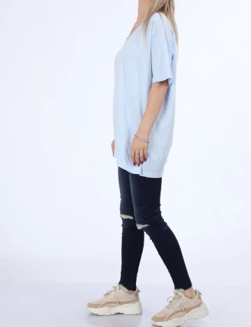 Tricou Oversize Aerie, bleu