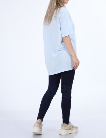 Tricou Oversize Aerie, bleu