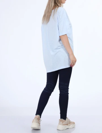 Tricou Oversize Aerie, bleu
