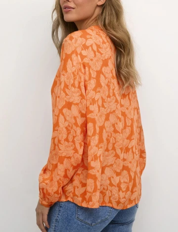 Bluza Kaffe, portocaliu
