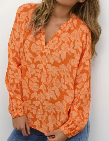Bluza Kaffe, portocaliu